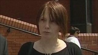 Jodie Pick outside court