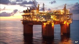 BHP Billiton's Atlantis oil and gas rig