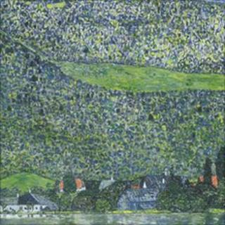 Litzlberg on the Attersee by Gustav Klimt (detail)
