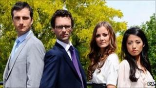 The Apprentice finalists Jim Eastwood, Tom Pellereau, Helen Milligan and Susan Ma