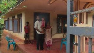 Raghunathan with his family