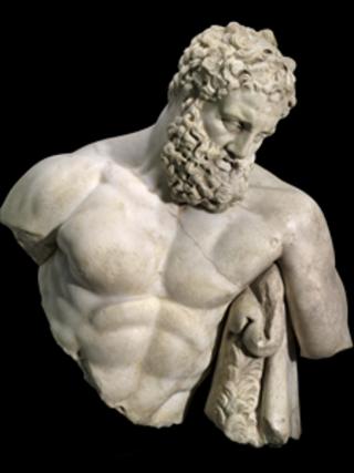 Weary Herakles. Courtesy of the Muesum of Fine Arts, Boston.