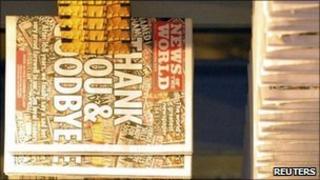 News of the World papers