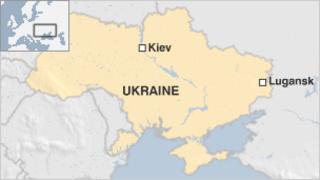 Map of Ukraine