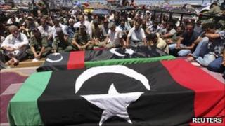 Abdel Fattah Younes' funeral (29/07/11)