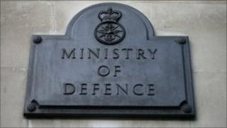 Ministry of Defence sign