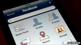 Facebook on iPhone
