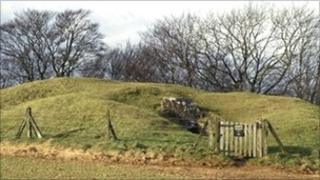 Uley Long Barrow in Gloucestershire