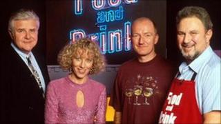 Chris Kelly, Jilly Goolden, Oz Clarke and Michael Barry