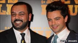 Latif Yahia and Dominic Cooper