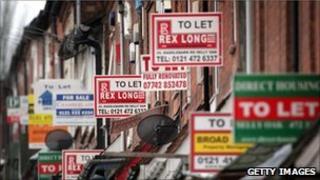 To let signs