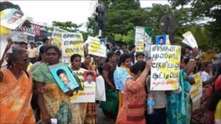 Protest on 11 August in Sri Lanka