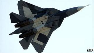 Russian T-50 stealth fighter