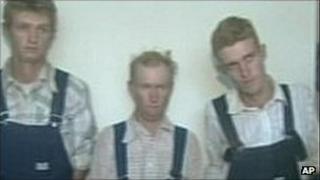 Some of the men in custody in 2009