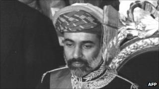 Султан Саид бен Тайумр на банкете лорд-мэра, Лондон, Великобритания