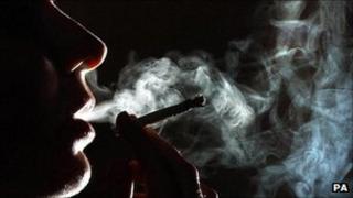 Man smoking