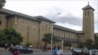Harare's Anglican cathedral