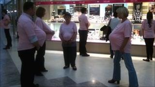 Flash mob in Aberdeen