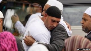 Birmingham Muslims mourn the death of three men in Winson Green