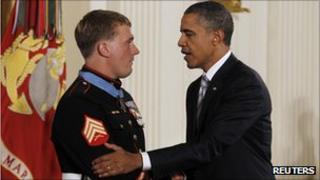 Sgt Dakota Meyer is awarded the Medal of Honor