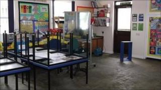 Classroom at Bishop Bronscombe Primary School in St Austell