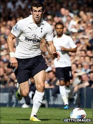 Spurs' Welsh star Gareth Bale