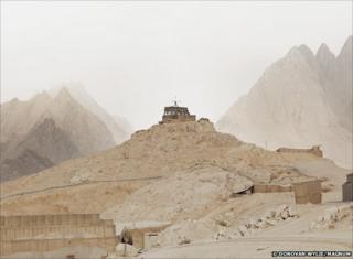 Observation Post. FOB Ma sum Ghar. Kandahar Province. Afghanistan