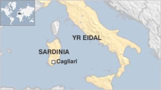 Map o'r ardal