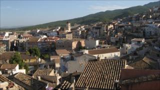 Moratalla rooftops