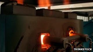 Gas fired kiln