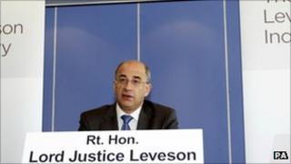 Lord Justice Leveson