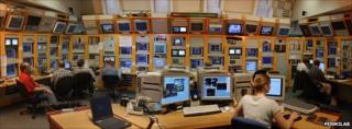 Tevatron control room (Fermilab)