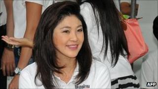 Handout photo of Thai PM Yingluck Shinawatra in Bangkok on 25 September 2011 (Photo credit: Government House/AFP)