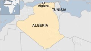 Map of Algeria