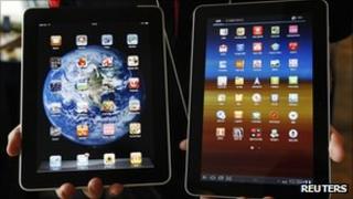 Apple iPad и Galaxy Tab