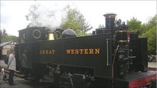 Trên rheilffordd Cwm Rheidol