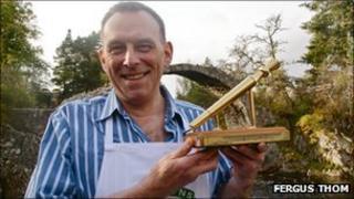 Golden Spurtle winner John Boa. Photo by Fergus Thom