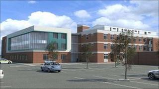 Artist’s impression of police headquarters south site, Kidlington