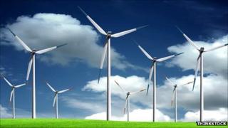 A wind farm