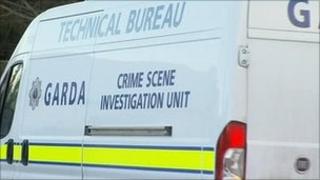 Garda CSI van