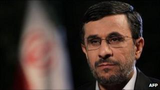 Iranian President Mahmoud Ahmadinejad