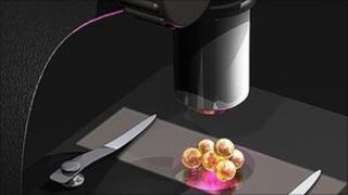 Artwork of stem cell research