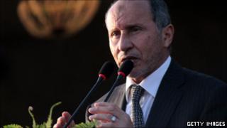 NTC Chairman Mustafa Abd-al-Jalil, 23 Oct 2011