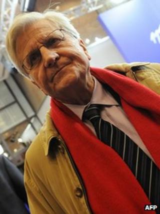 Outgoing European Central Bank President Jean-Claude Trichet