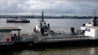Mersey Ferry landing stage
