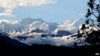 Kanchenjunga - the world's third-highest mountain