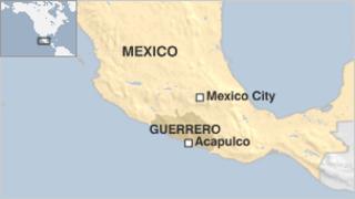 Map of Mexico