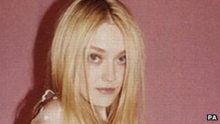 Dakota Fanning in the advert