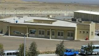 Iranian nuclear plant at Natanz (file image)