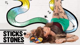 Part of Cher's Sticks and Stones album cover
